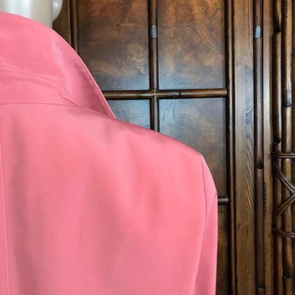 NWOT Anne Klein Snap Front Water Repellant Coat - Picture 8 of 12